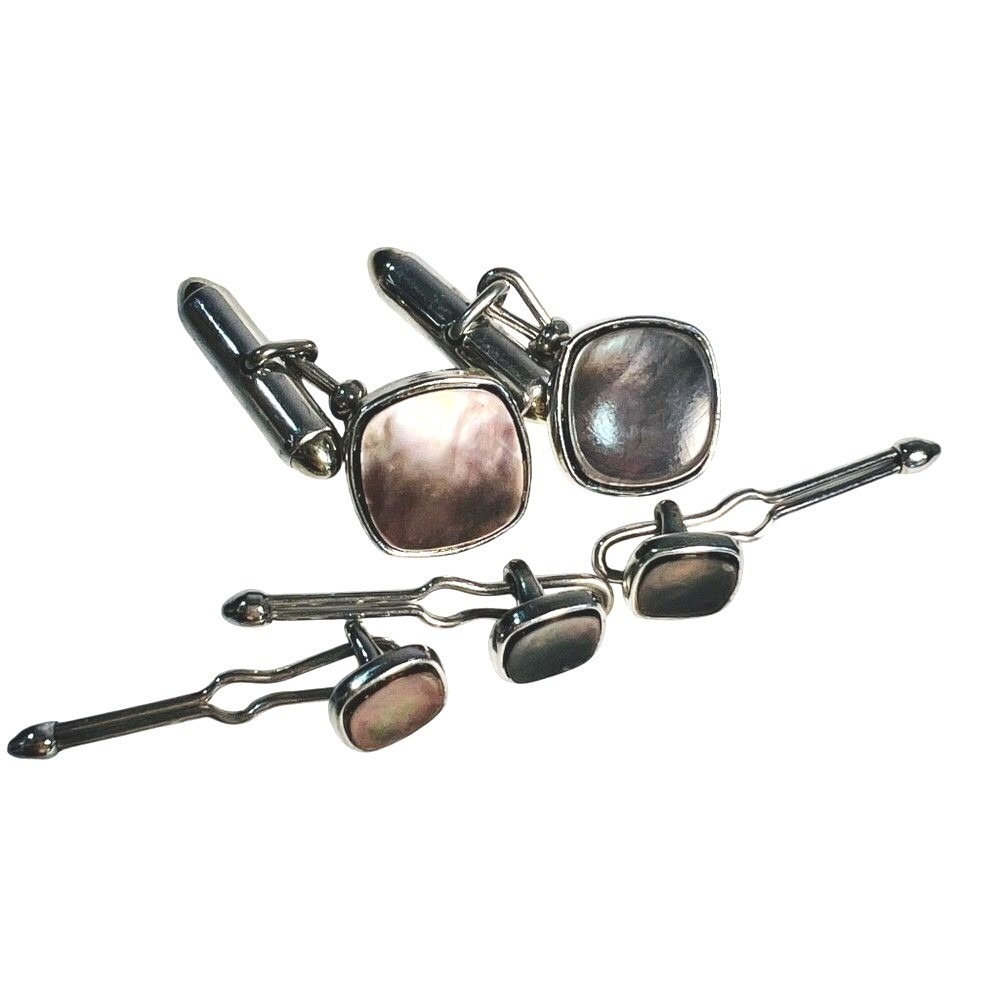 Cufflinks Shirt Stud Set Genuine Kreisler Quality USA Gold Cont. 0.25 Dang Style
